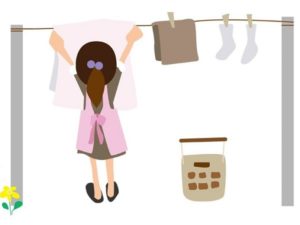 四十肩の解消(洗濯物が楽々干せる、腕が自由自在に上がる)